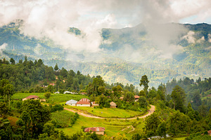 Guatemala Landscape Rural Village, a Nature Photo by THP Creative