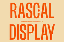 CS Rascal – Condensed Font