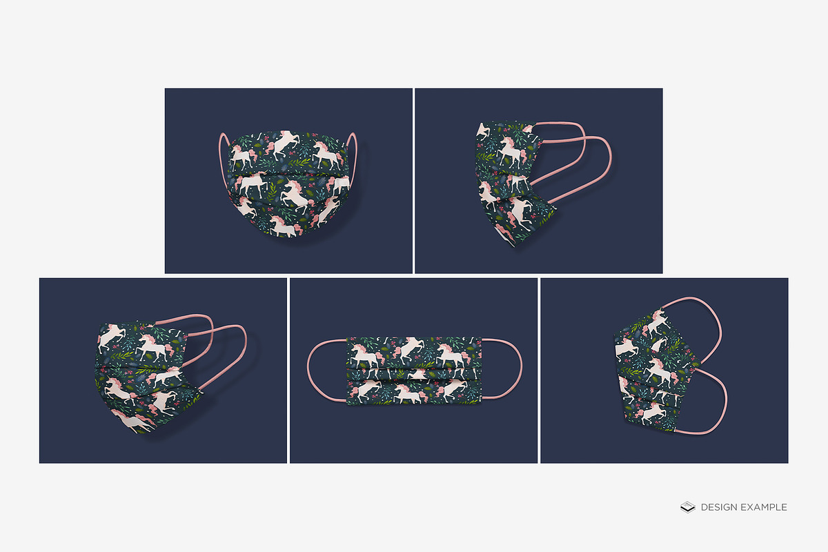 Face Mask Mock-up, a Mask Mockup by Branda Keeps (Photo 5 of 16)