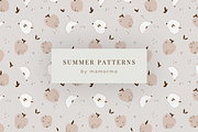 Summer patterns with vintage fruits, a Pattern Graphic by mamormo (Thumbnail 2 of 5)
