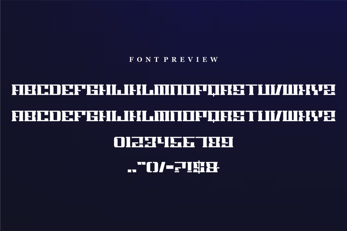 Bigyser - Font, a Slab Serif Font by artchiles_design (Photo 4 of 5)
