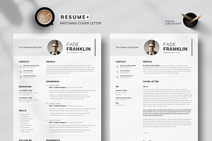 Modern Resume Template Word Resume