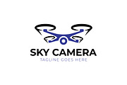 Drone Aerial Technology Logo, a Branding & Logo Template by Signatoro (Thumbnail 2 of 2)