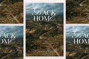 Back Home Serif and Calligraphy Font, a Serif Font by Graphicxell (Thumbnail 3 of 8)