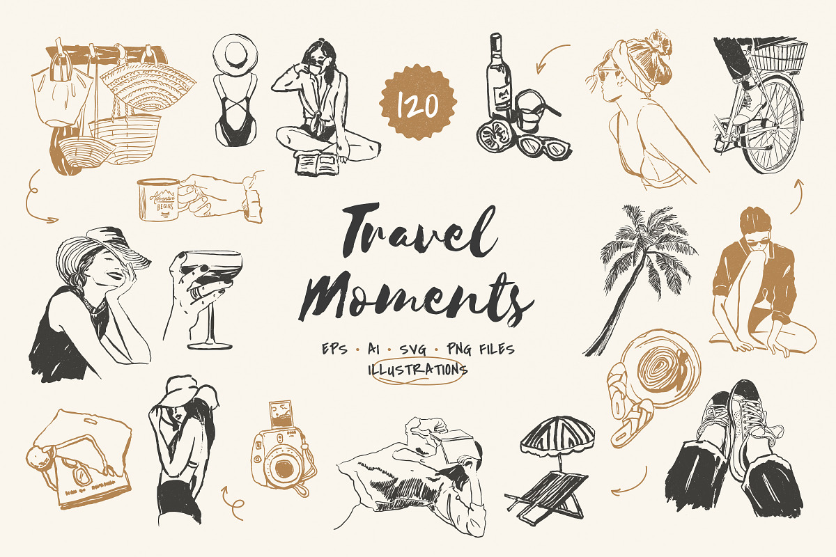 Illustration Bundle 10 in 1, an Object Graphic by iStar Design (Photo 20 of 21)