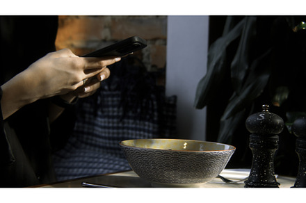 Side view of woman hands making, a Food & Drink Photo by Media Whale Stock