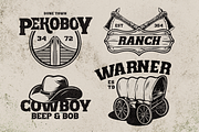 Western Hornet - Display Font, a Font by Pekotype (Thumbnail 4 of 14)