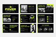 Creative GYM & Fitness Presentation, a Presentation Template by Mighty-Slide (Thumbnail 2 of 5)