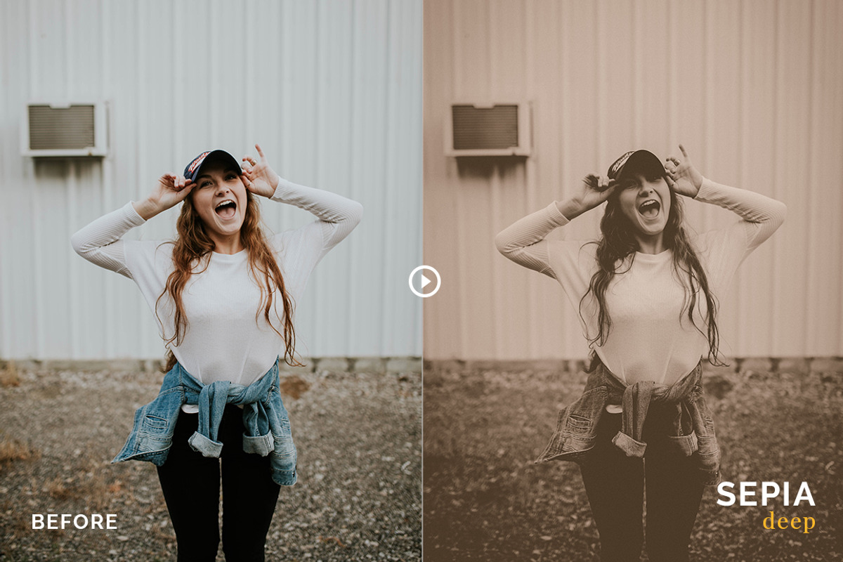 Sepia Tone - Lightroom Presets preview 5