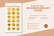 INSTAGRAM HIGHLIGHT COVERS, a Social Media Template by The Little Lily Studio (Thumbnail 5 of 5)