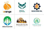 800+ Professional Logos Bundle, a Branding & Logo Template by Design Forest (Thumbnail 14 of 48)