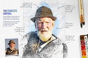Watercolor Sketch PS Action, an Action Add-On by IndWorks Design (Thumbnail 5 of 10)