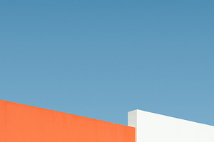 Colorful shape of building wall, an Architecture Photo by BOOCYS