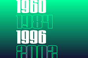 Highwater - A Retro Display Font, a Sans Serif Font by Tim Hankins Design (Thumbnail 8 of 10)
