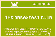 Microphone Check font, a Sans Serif Font by weknow (Thumbnail 3 of 8)