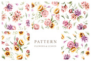 Colorful Florals with Alphabet set, an Object Graphic by Yorda Studio (Thumbnail 9 of 15)