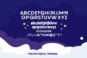 Bolangan Kids font, a Sans Serif Font by indranesia (Thumbnail 2 of 3)