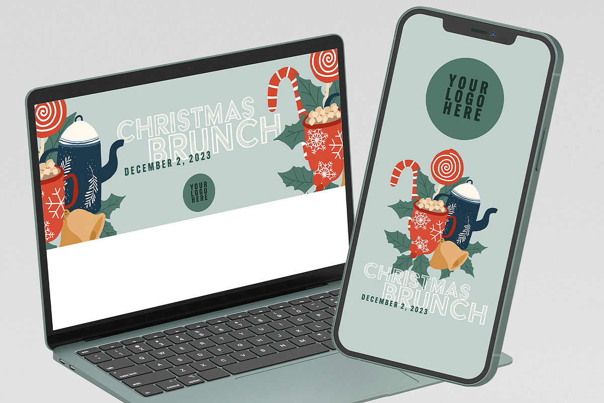 Social Media Christmas Brunch, a Websites & App Template by McLittle Stock (Photo 2 of 5)