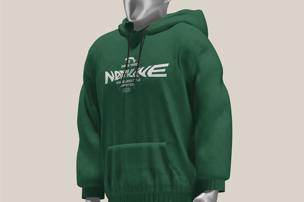 Hoodie lifestyle Mockup, a Hoody Mockup by Unerispace (Photo 5 of 5)