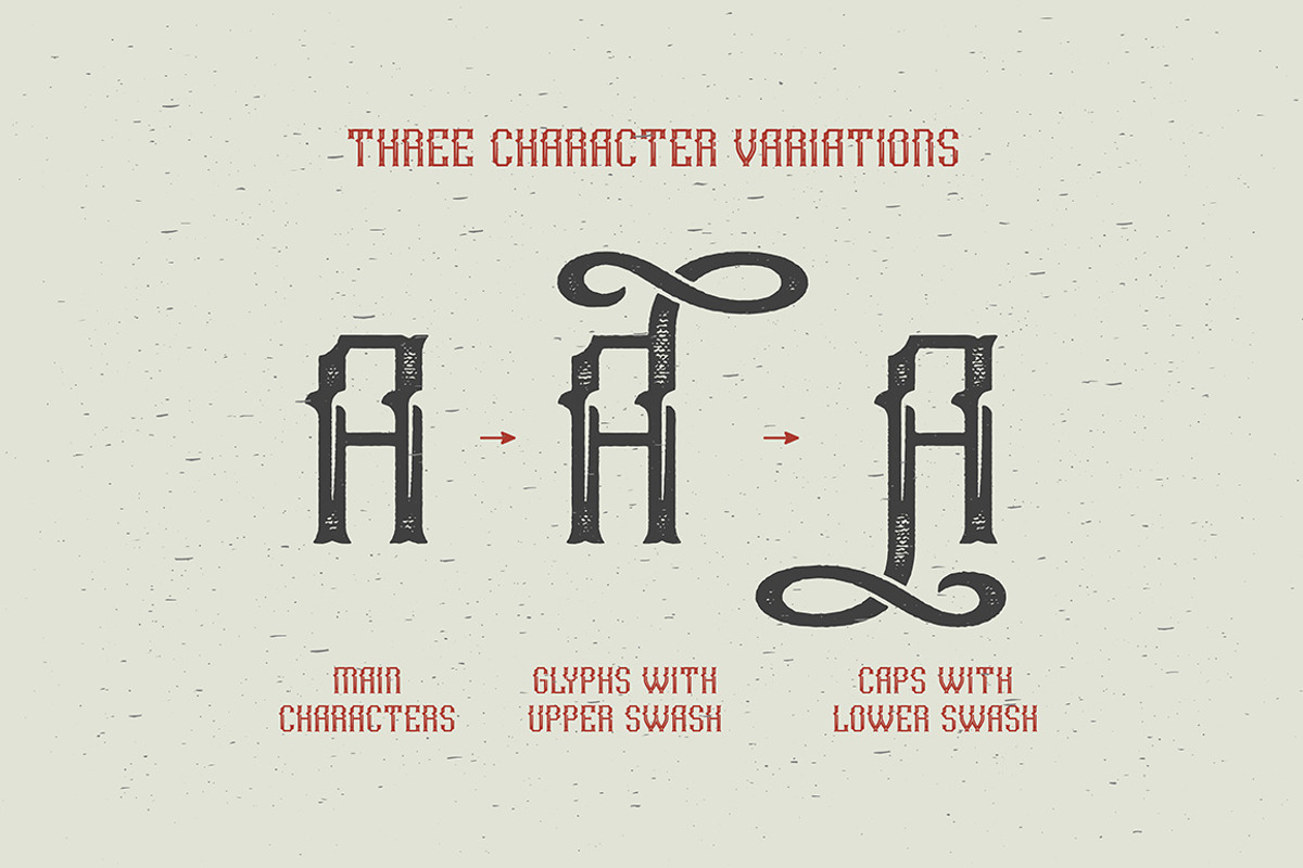 Rusty Phoenix Typeface preview 2