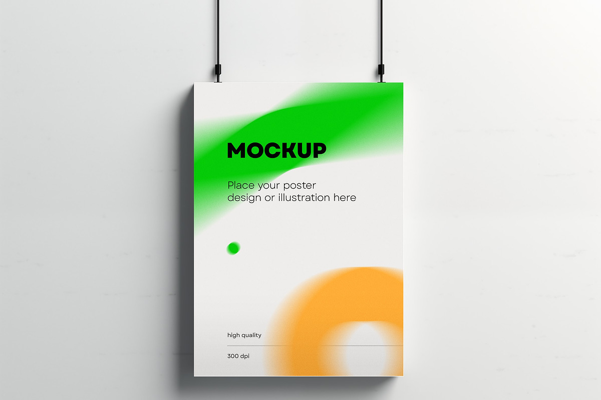 Framed Poster Interior Mockups, a Household Mockup by dpi (Photo 11 of 12)