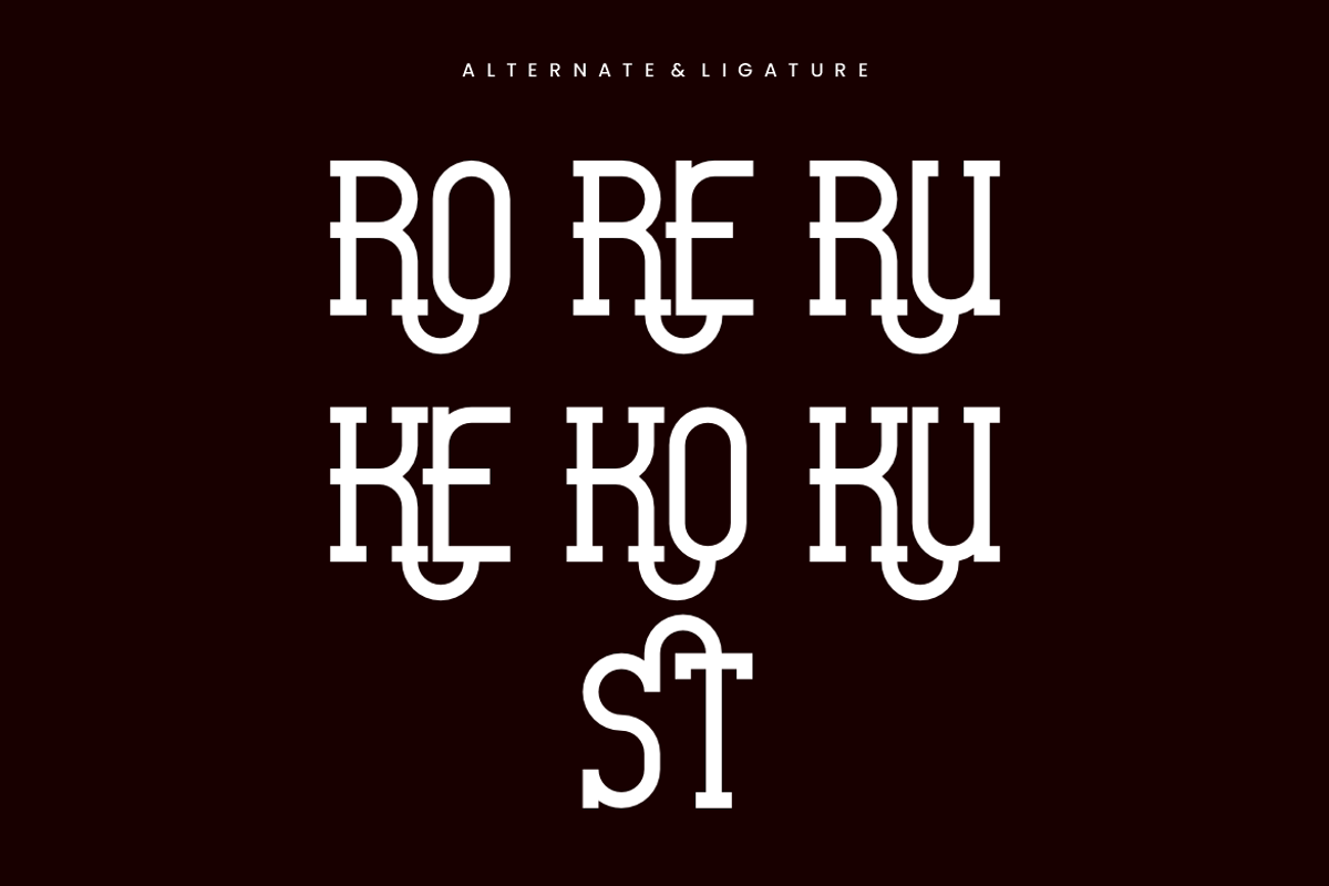 Stekova - Slab Serif Font, a Slab Serif Font by QR Design Studio (Photo 6 of 7)