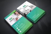 2 in 1 Business Cards, a Business Card Template by Genereux Art (Thumbnail 6 of 8)