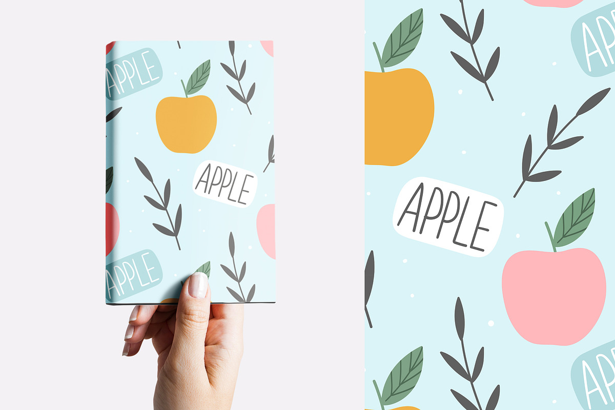 Fruits seamless pattern, a Pattern Graphic by hanifa_design (Photo 12 of 12)