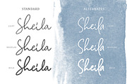 Camilla - Signature Script (6 Fonts), a Script Font by Sarid Ezra (Thumbnail 3 of 9)