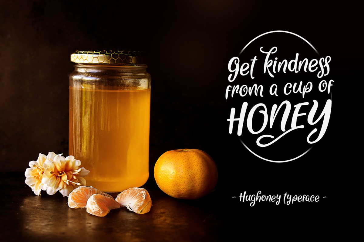 Hughoney Script preview 3
