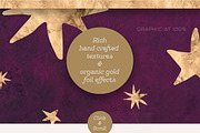 36 Cosmic Golds & Textures, a Pattern Graphic by Blixa 6 Studios (Thumbnail 5 of 7)