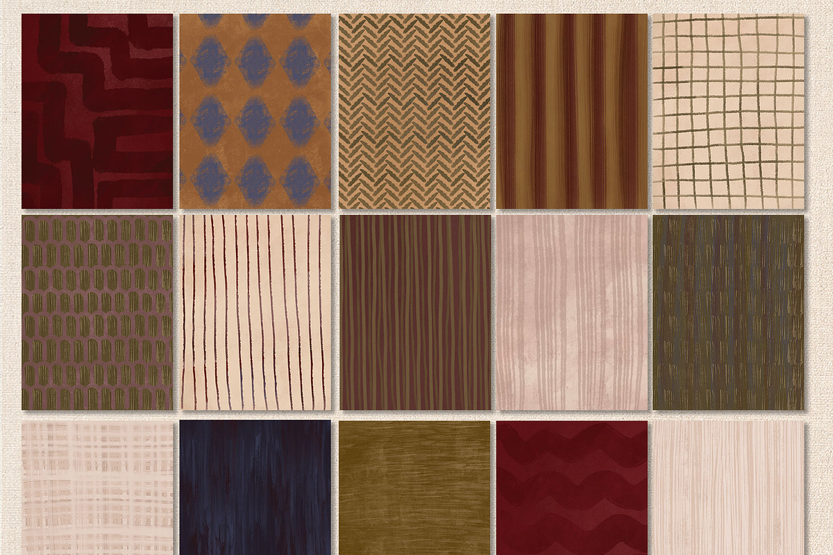 80 Hand-Painted Vintage Backgrounds, a Background Graphic by Mio Buono (Photo 11 of 15)