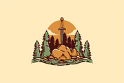 Excalibur's Rest: The Sword, an Object Illustration by nomlimo.com (Thumbnail 1 of 2)