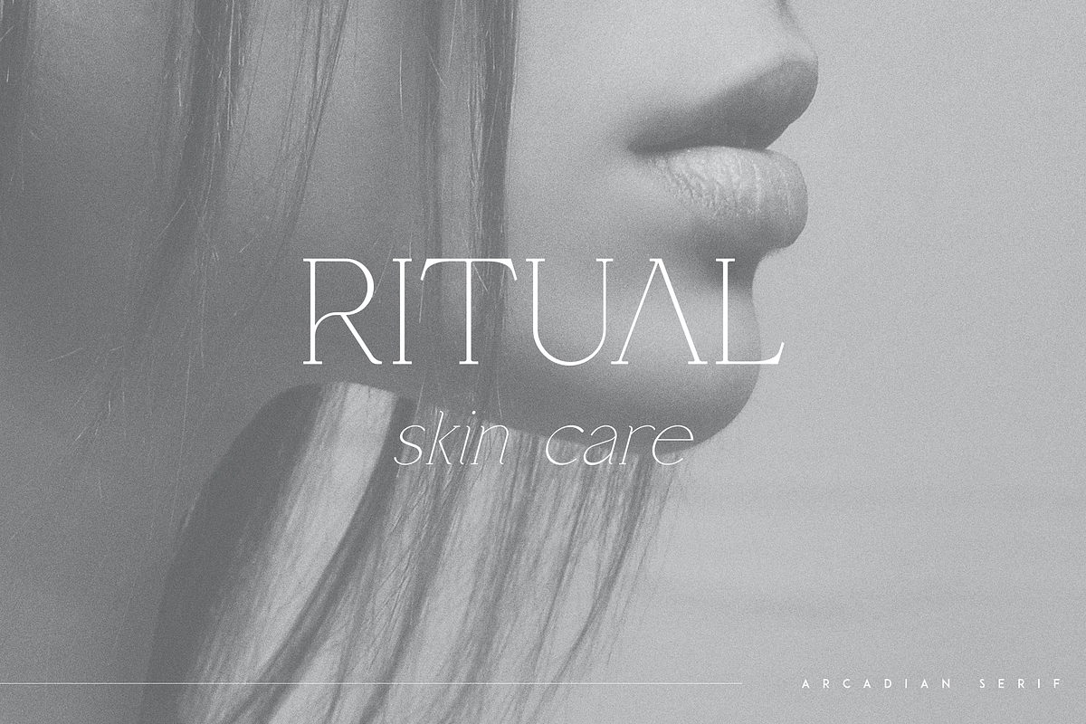 Arcadian - elegant serif typeface, a Serif Font by Only Fonts (Photo 5 of 11)