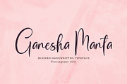 Ponha Danila, a Script Font by pineungtype (Thumbnail 5 of 9)