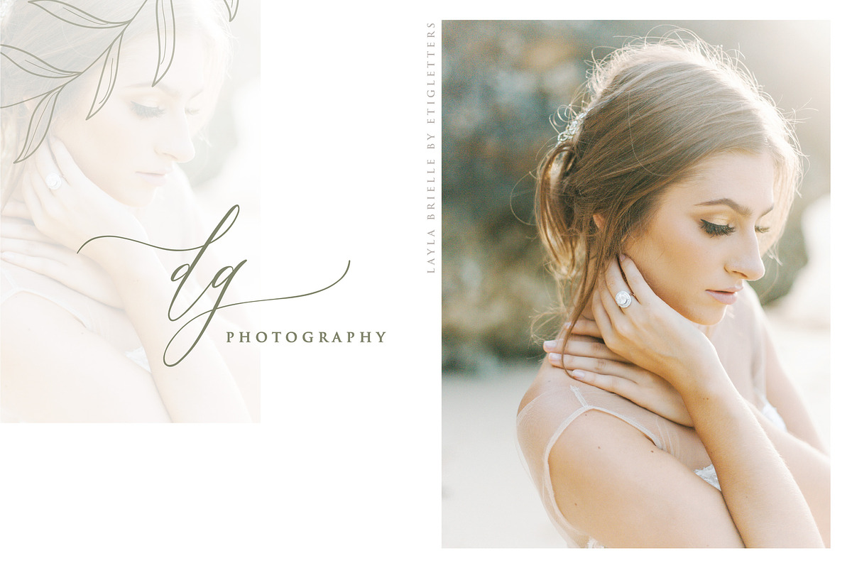 Layla Brielle Font preview 5
