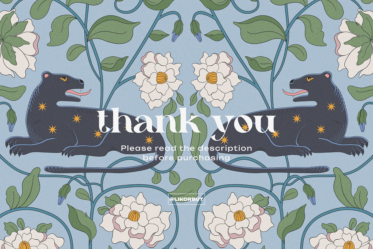 Medieval Floral Seamless Pattern, a Pattern Graphic by likorbut (Photo 10 of 13)