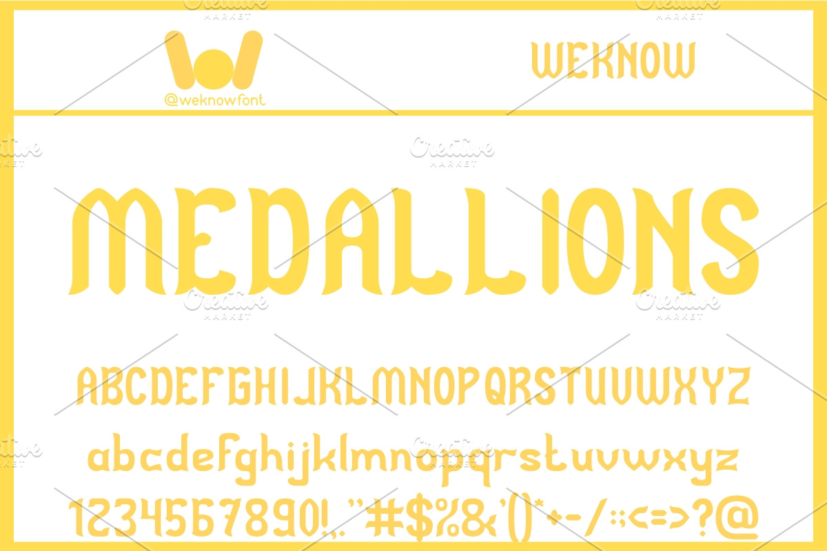 White Angle font, a Font by weknow (Photo 3 of 5)