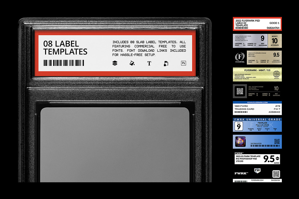 Trading Card Case Mockups, an Object Graphic by FLYERWRK (Photo 11 of 13)