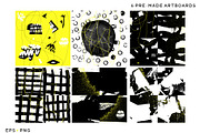 Abstract art & Textures creator kit., a Pattern Graphic by lisa_kalev (Thumbnail 7 of 13)