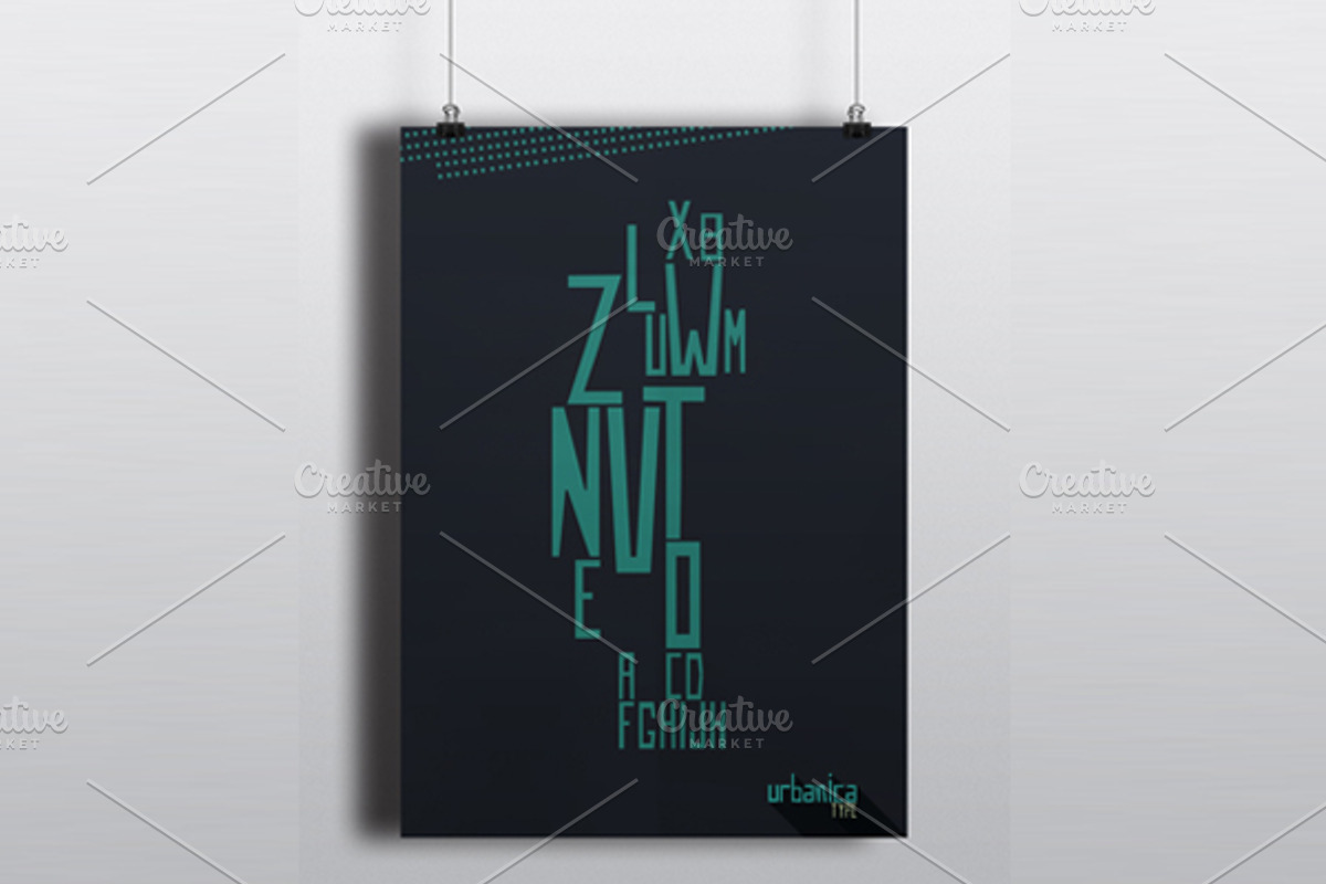 Urbanica Type (font) preview 3