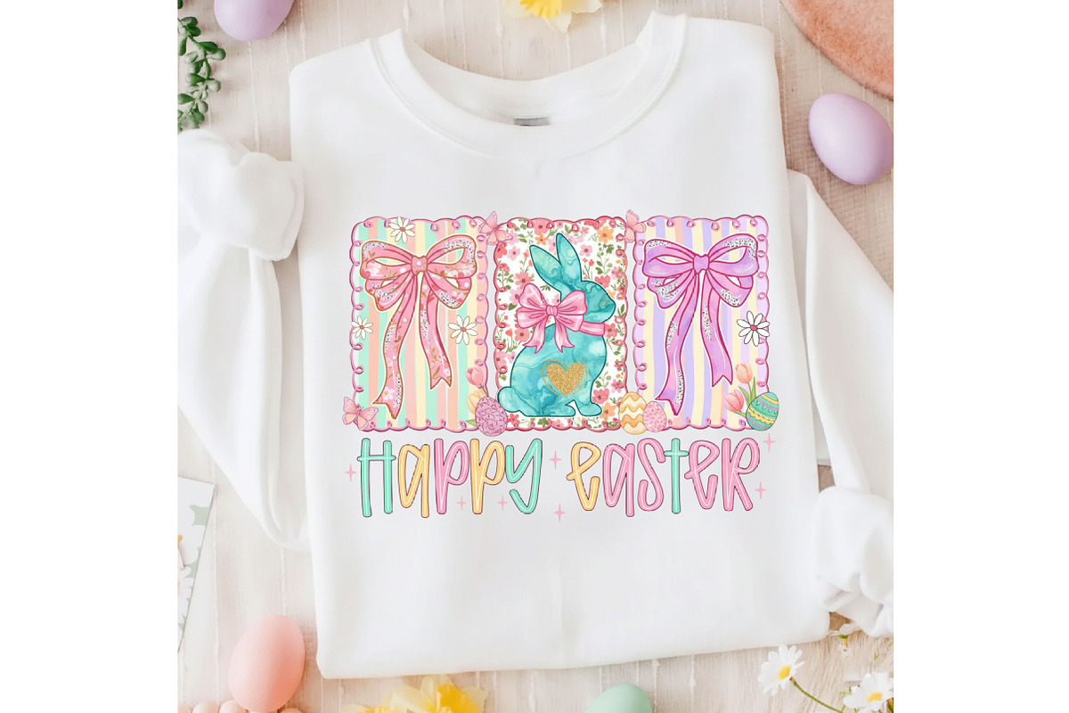 Happy Easter PNG, an Illustration by Designking (Photo 3 of 6)