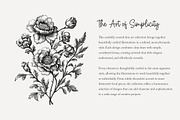 100 line art Victorian Era clip art, an Object Illustration by Poppy Lane Studio (Thumbnail 8 of 13)