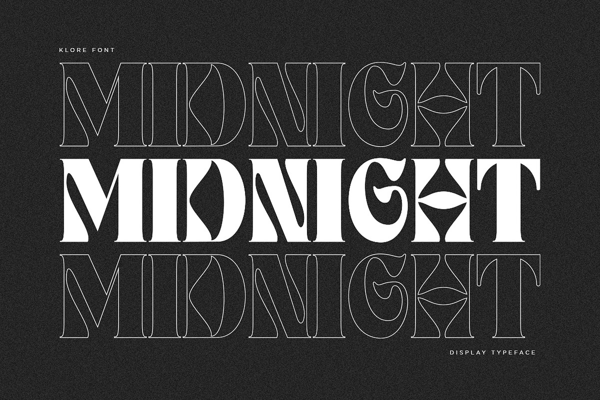 Klore | Vintage Display, a Serif Font by Pentagonistudio (Photo 5 of 13)