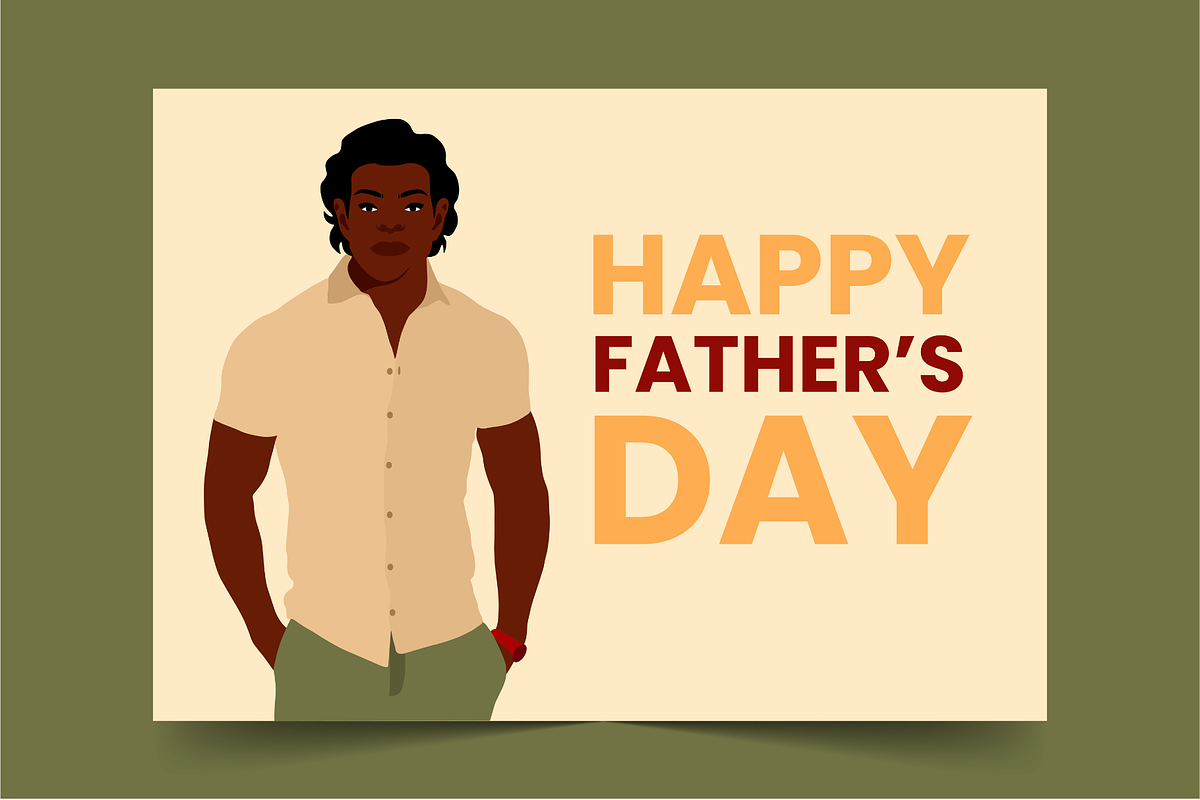 Happy Fathers Day Card, a Card Template by nataliemukundu (Photo 1 of 2)