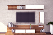 Modern Tv-Unit Design 3D Model, a Furniture 3D Model by IsraaDesigns (Thumbnail 1 of 4)