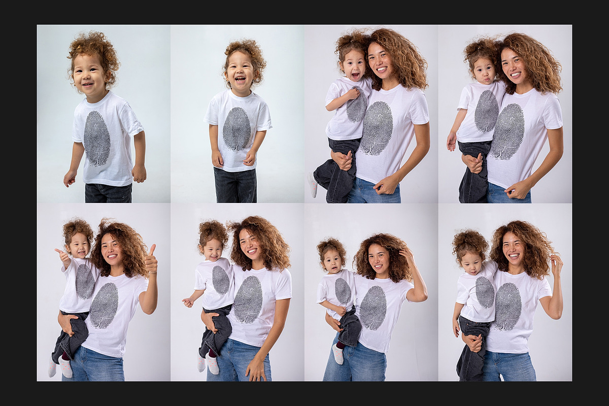 T-Shirt Mock-Up Set, a Shirt Mockup by Freeman Studio (Photo 8 of 15)