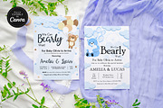 Teddy Bear Baby Shower Invitation, an Invitation Template by Snapybiz (Thumbnail 4 of 10)