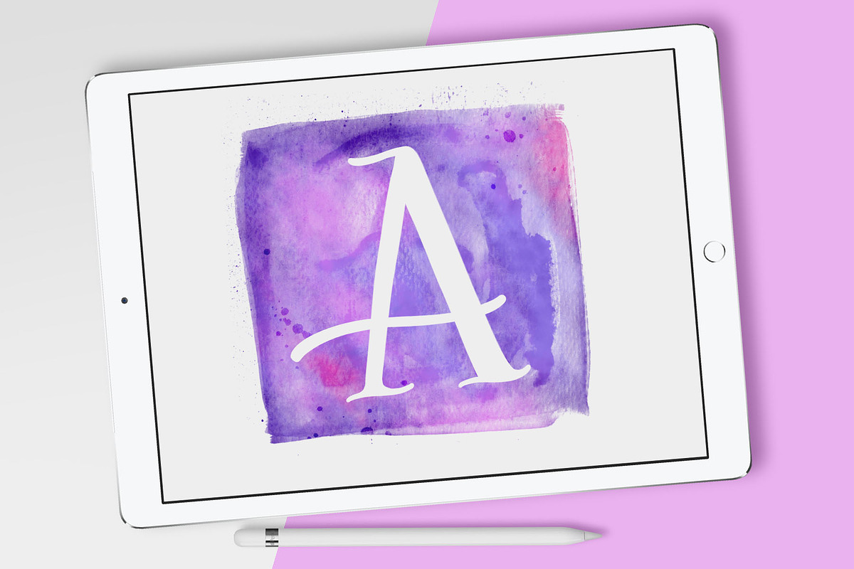 SHAPES iPad Watercolor, a Brush Add-On by Hewitt Avenue (Photo 3 of 4)