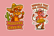 Western Cowgirls Club – Boho Cow SVG, an Object Illustration by LaVika (Thumbnail 10 of 12)